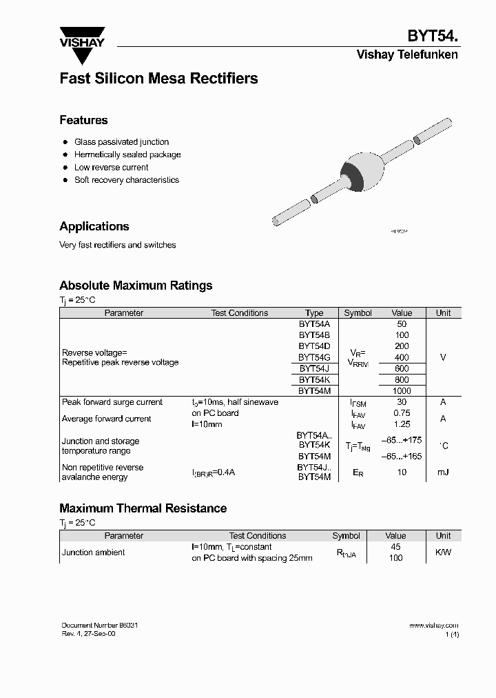 BYT54A_6672377.PDF Datasheet