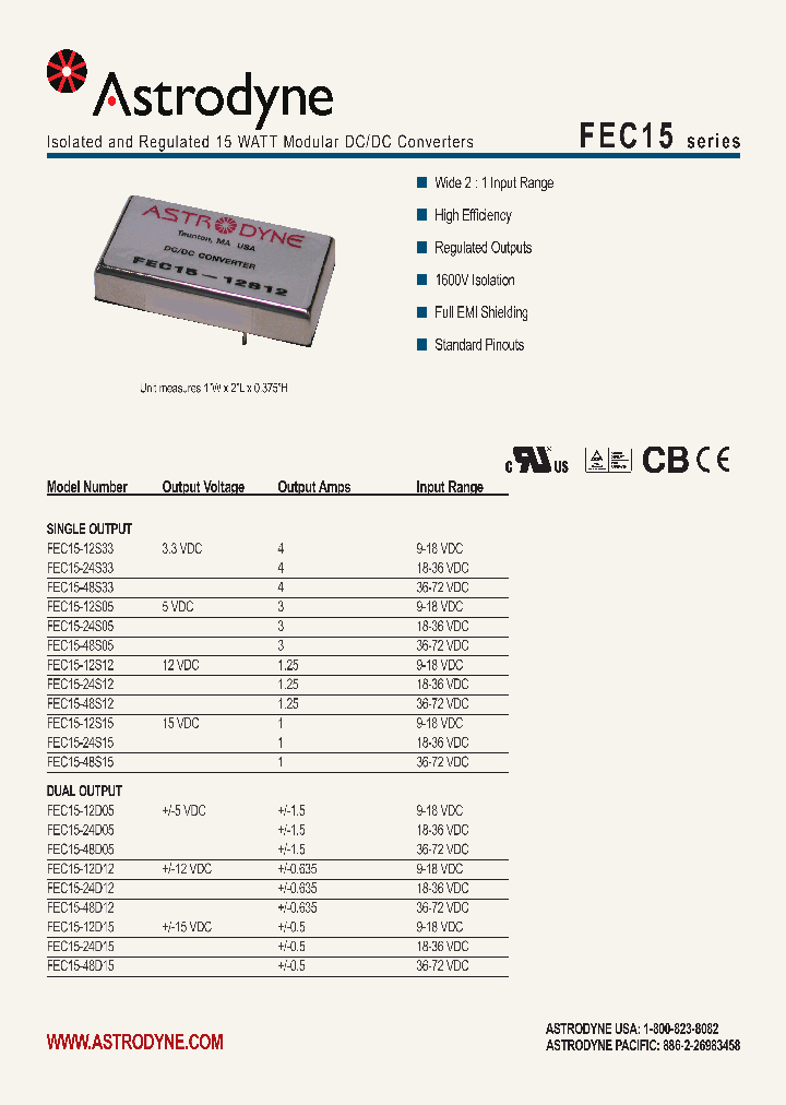 FEC15-12D12_6673988.PDF Datasheet
