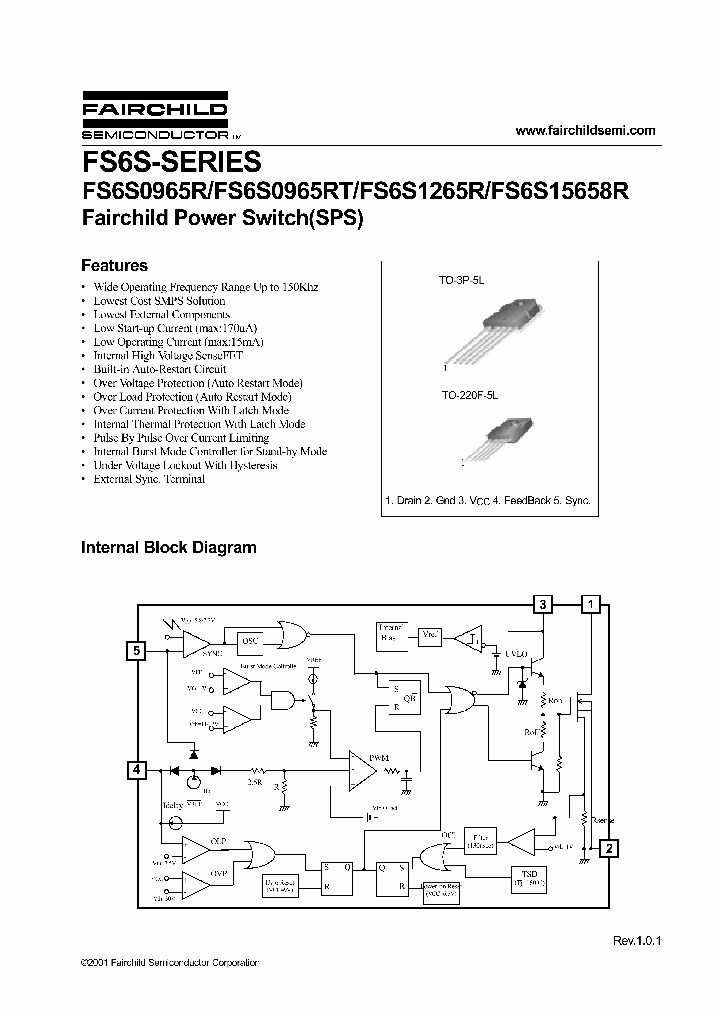 FS6S1265R_6678990.PDF Datasheet