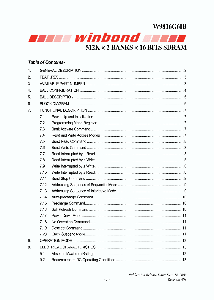 W9816G6IB-6_6673404.PDF Datasheet