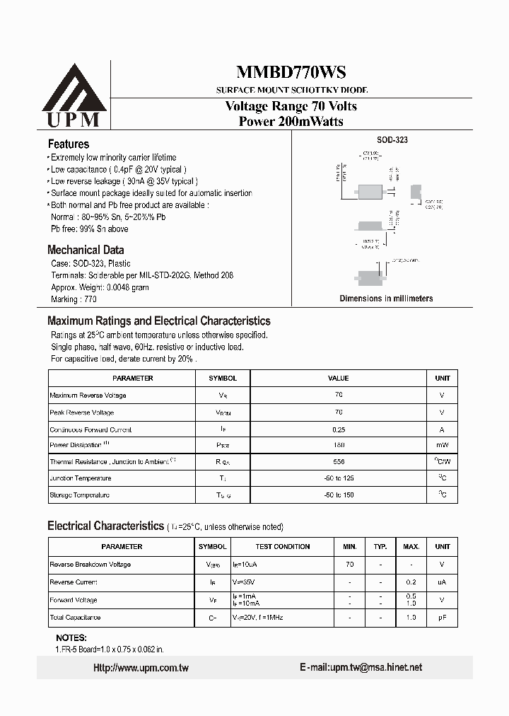 MMBD770WS_6856105.PDF Datasheet