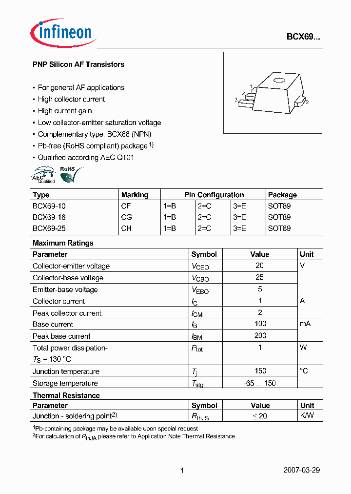 BCX69-16_6680239.PDF Datasheet