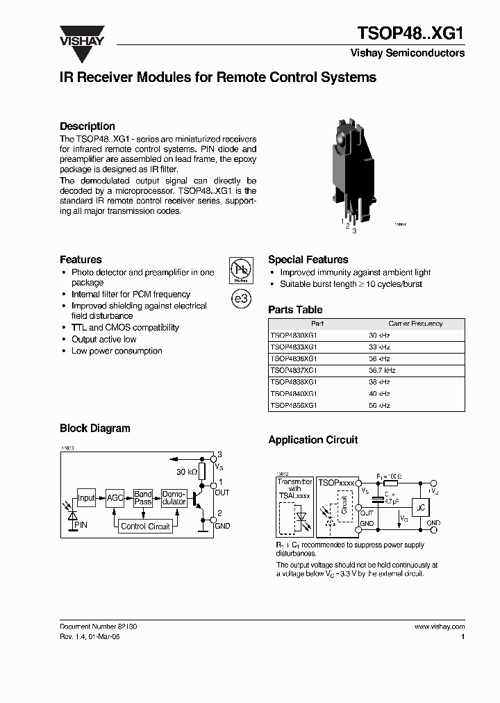 TSOP4856XG1_6683661.PDF Datasheet