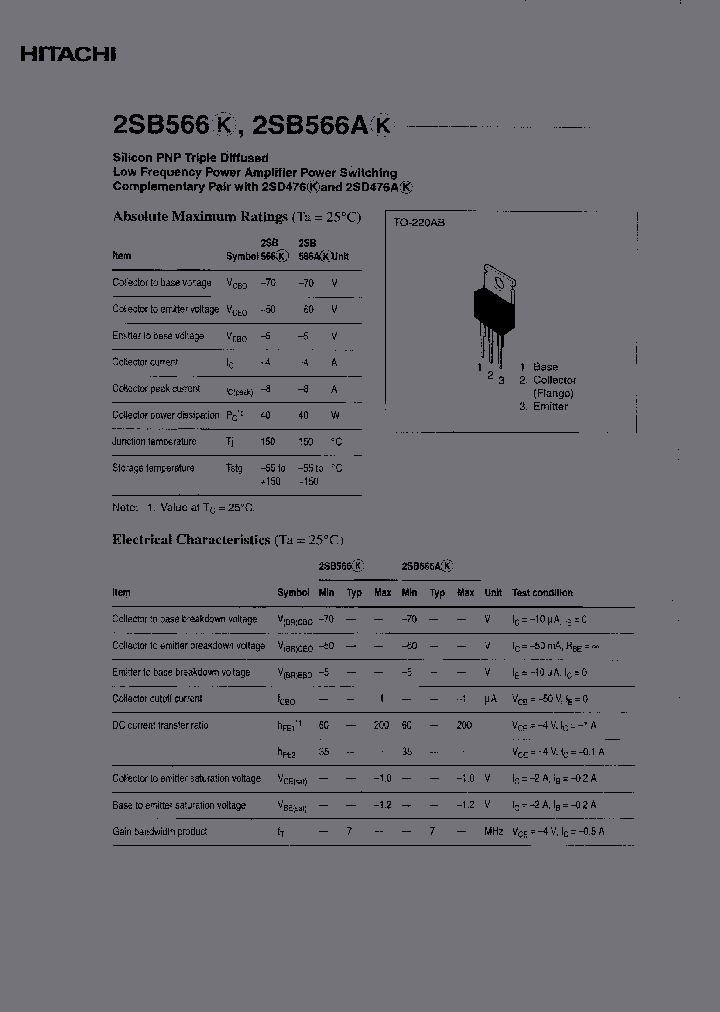 2SB566AK_6686014.PDF Datasheet