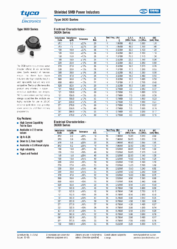 3630B331K_6686182.PDF Datasheet