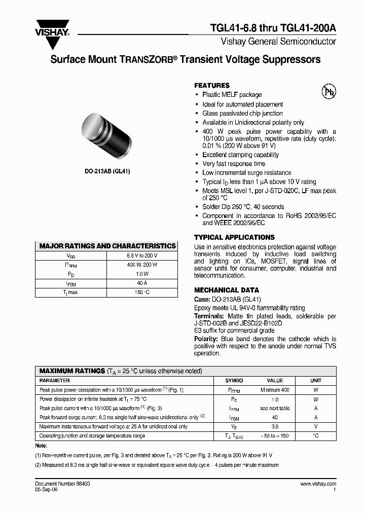 TGL41-68A-E326_6695543.PDF Datasheet