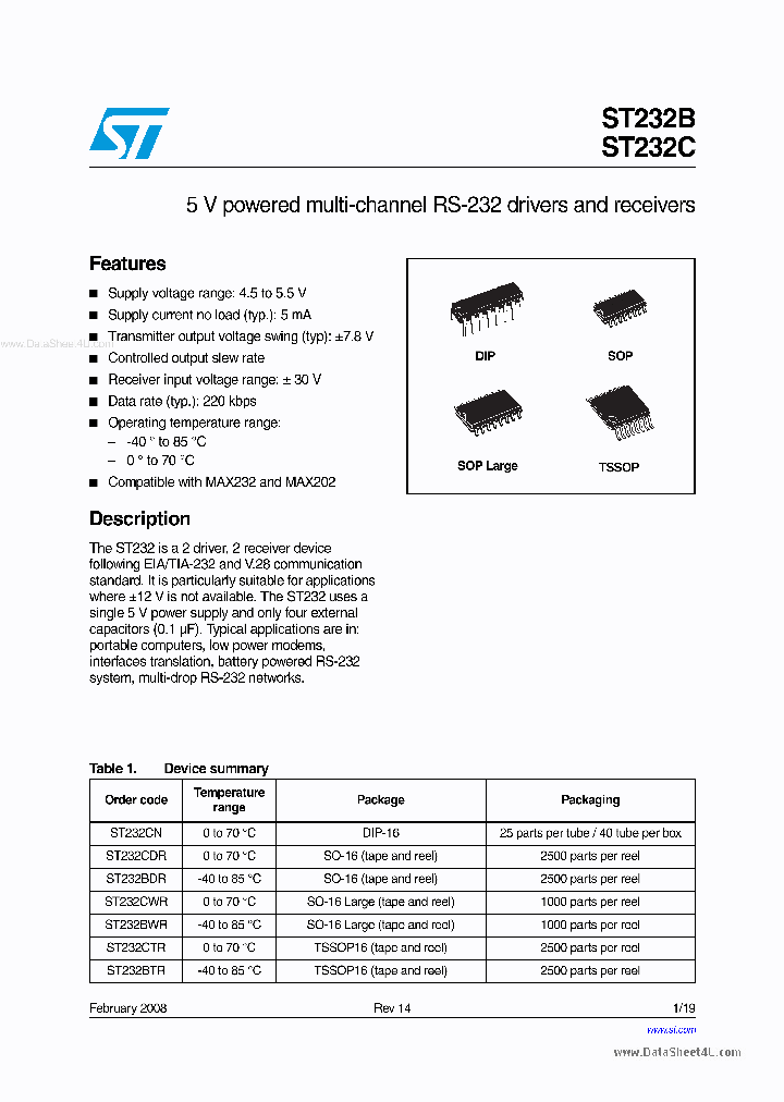 ST232C_6914792.PDF Datasheet