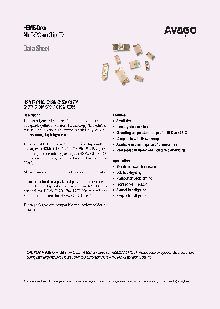 HSME-C190_6698627.PDF Datasheet