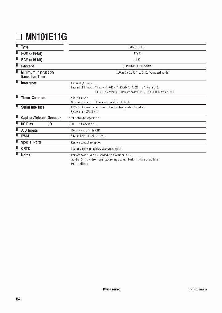 MN101EF03G_6704431.PDF Datasheet