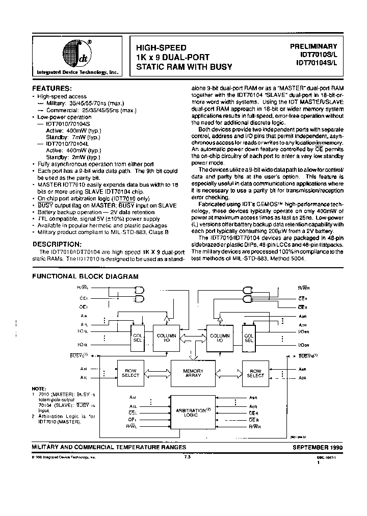 IDT7010S35FB_6707746.PDF Datasheet