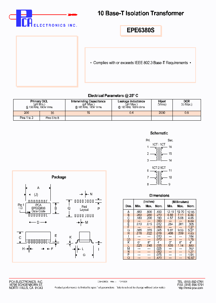 EPE6380S_6932318.PDF Datasheet
