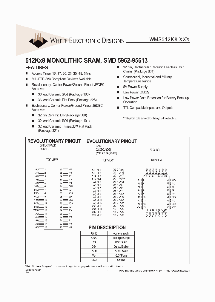 WMS512K8-45FFC_6712150.PDF Datasheet