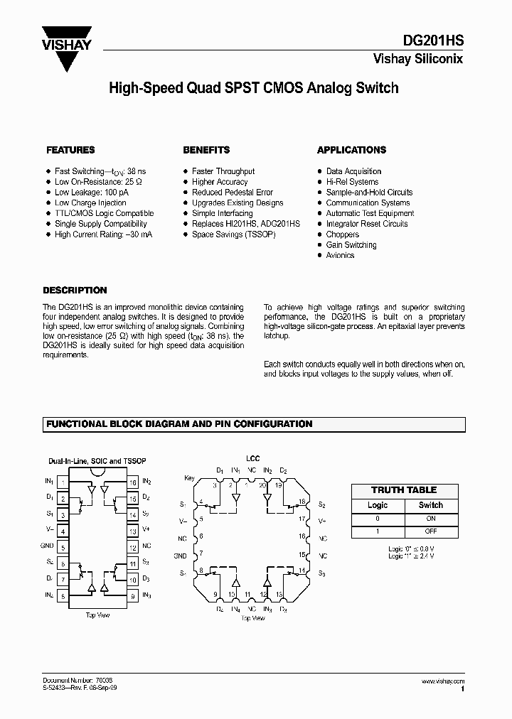 VISHAYINTERTECHNOLOGYINC-DG201HS_6717298.PDF Datasheet