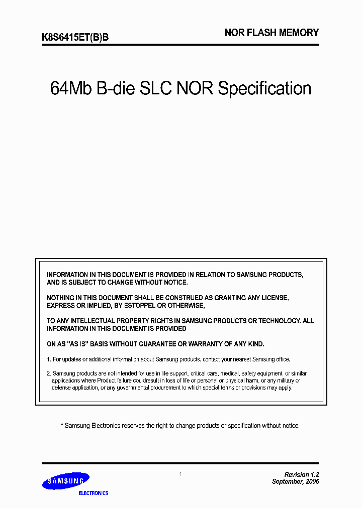 K8S6415ETB-DC7B0_6719236.PDF Datasheet