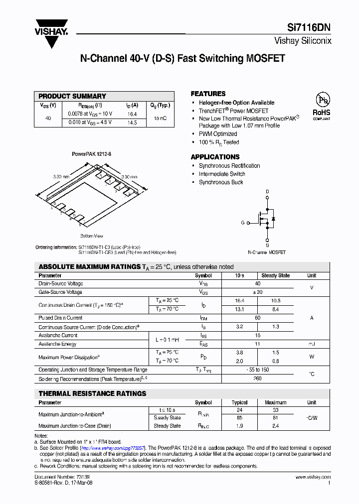 SI7116DN-T1-E3_6935324.PDF Datasheet