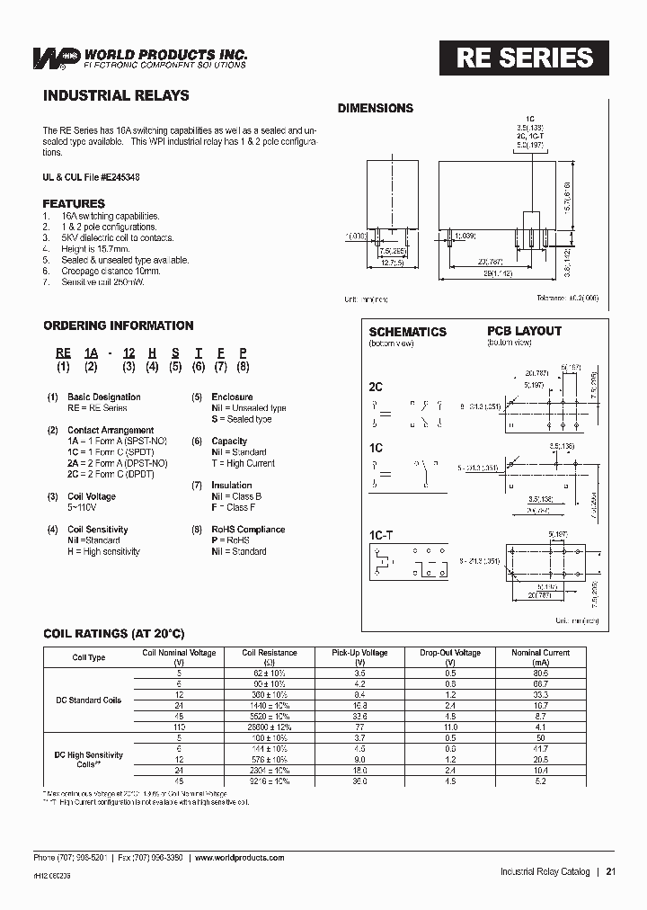 RE2A-5HP_6725403.PDF Datasheet