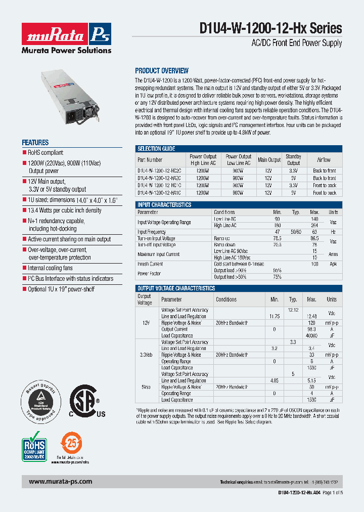 D1U4-W-1200-12-HA1C_6729572.PDF Datasheet