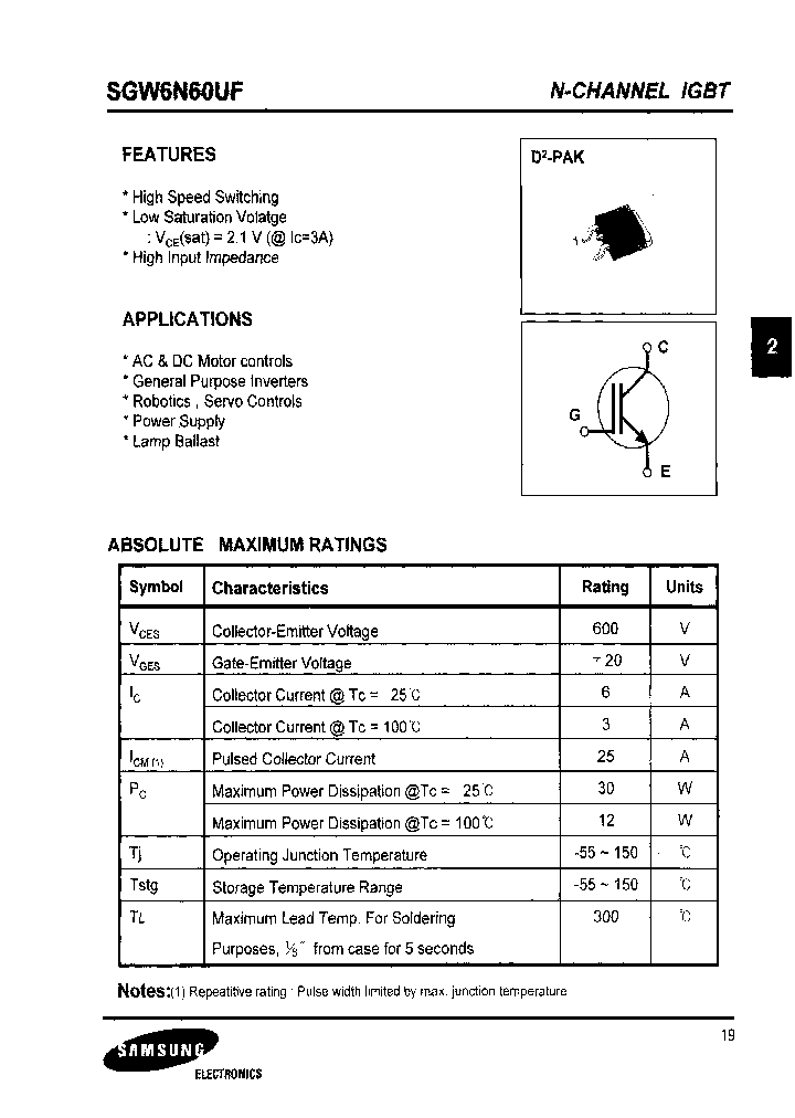 SGW6N60UF_6731964.PDF Datasheet