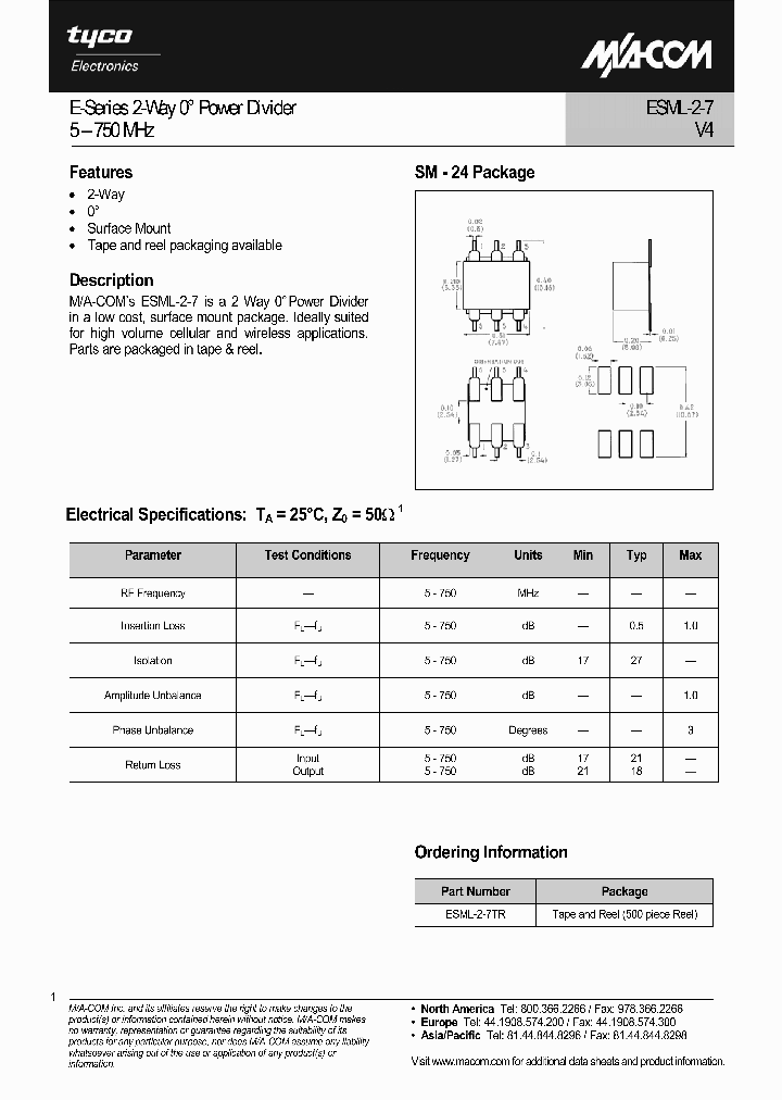 ESML-2-7TR_6732678.PDF Datasheet