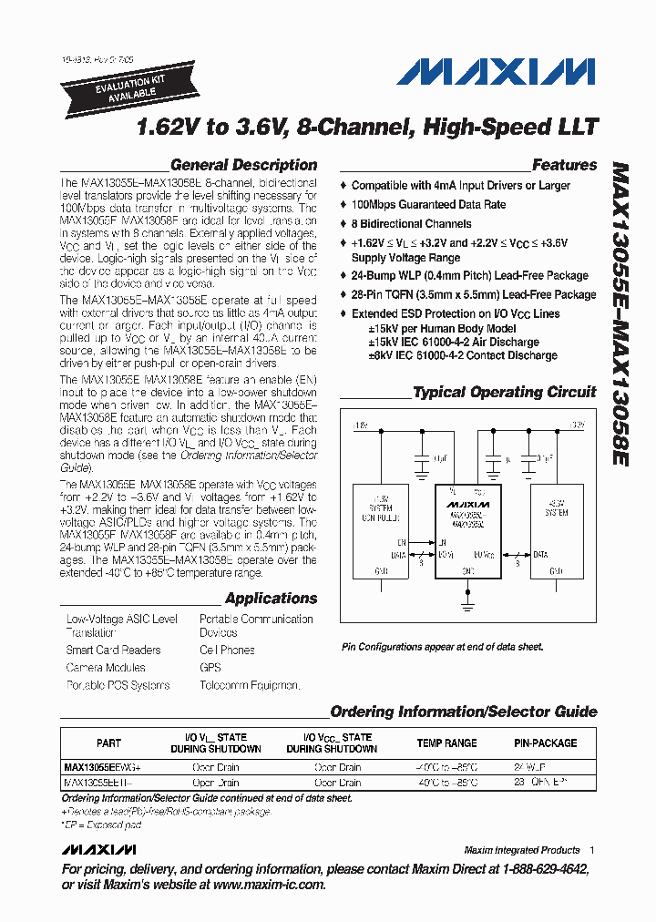 MAX13057EETI_6732883.PDF Datasheet