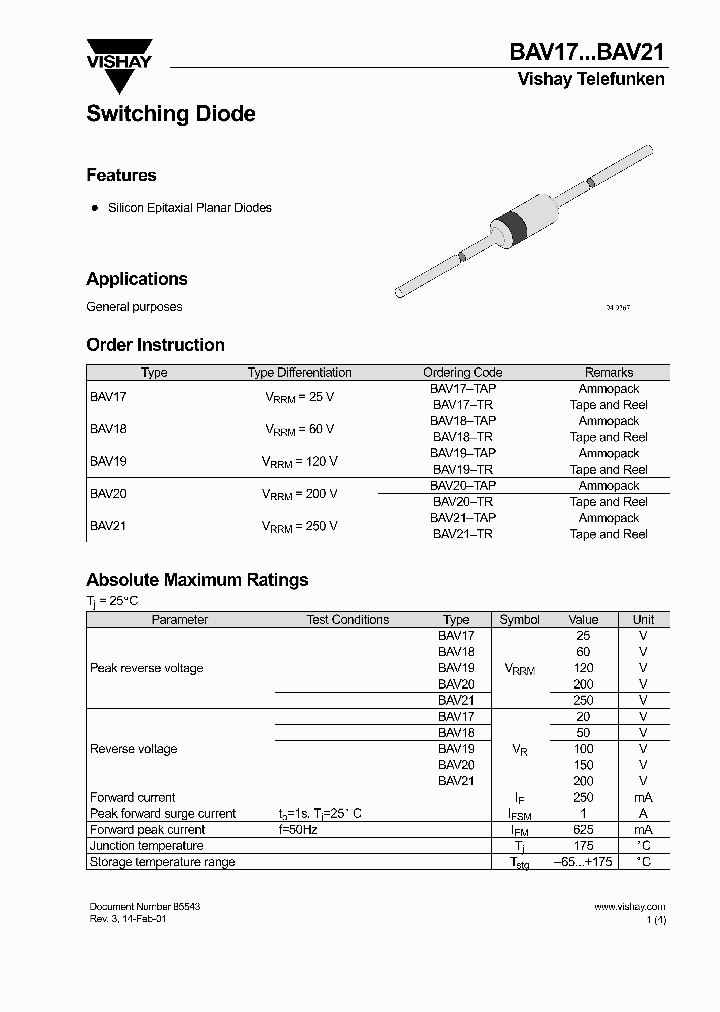 BAV21-TAP_6735009.PDF Datasheet