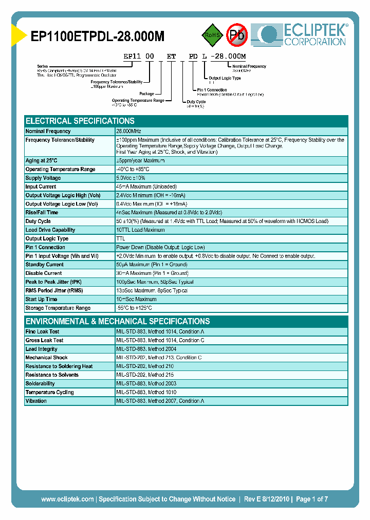 EP1100ETPDL-28000M_6742244.PDF Datasheet