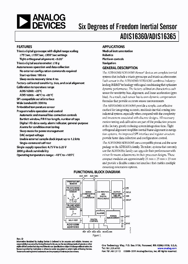 ADIS16360BMLZ_6745577.PDF Datasheet