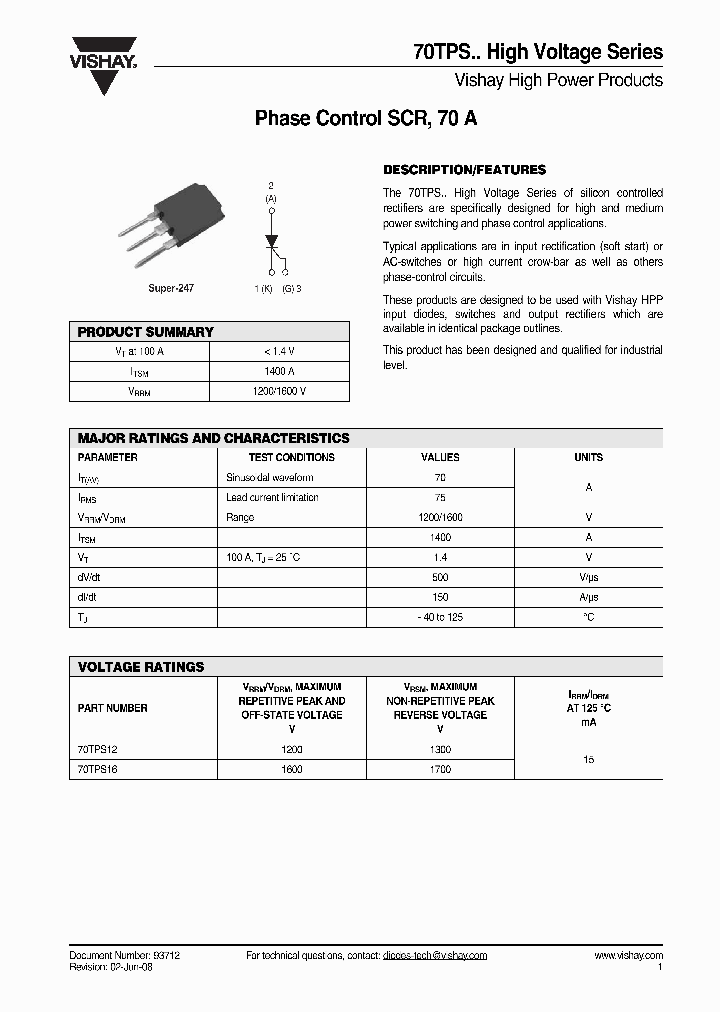 VS-70TPS12PBF_6938226.PDF Datasheet