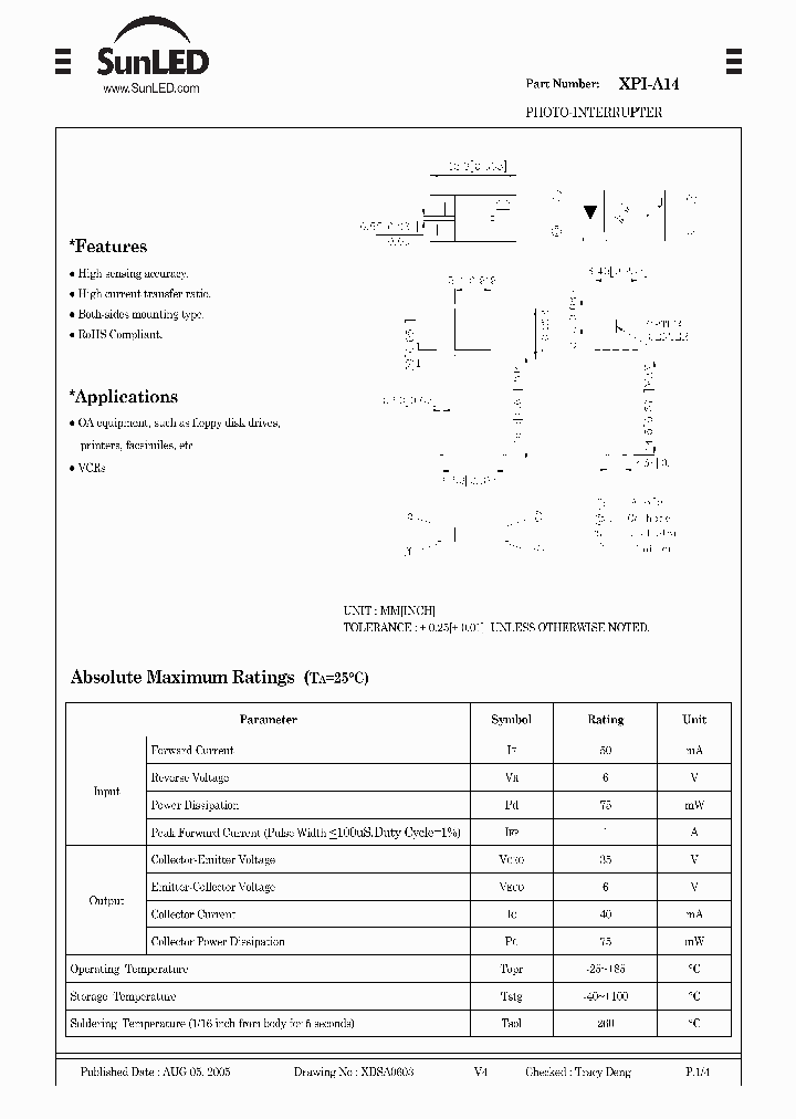 XPI-A14_6761028.PDF Datasheet