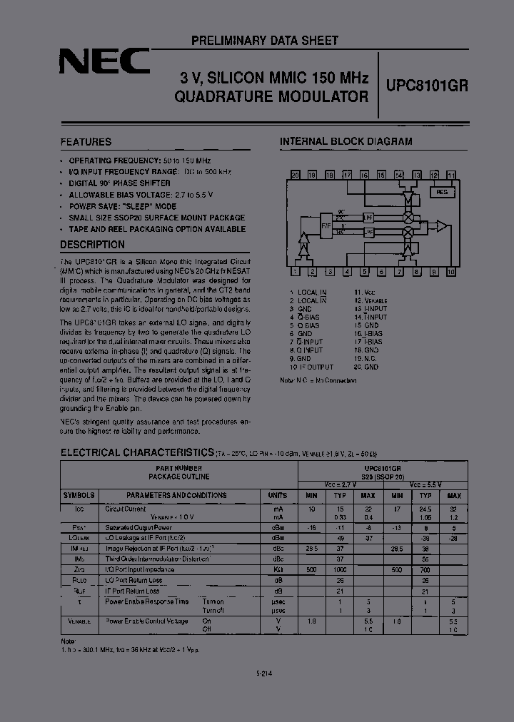 UPC8101GR-E2_6760118.PDF Datasheet