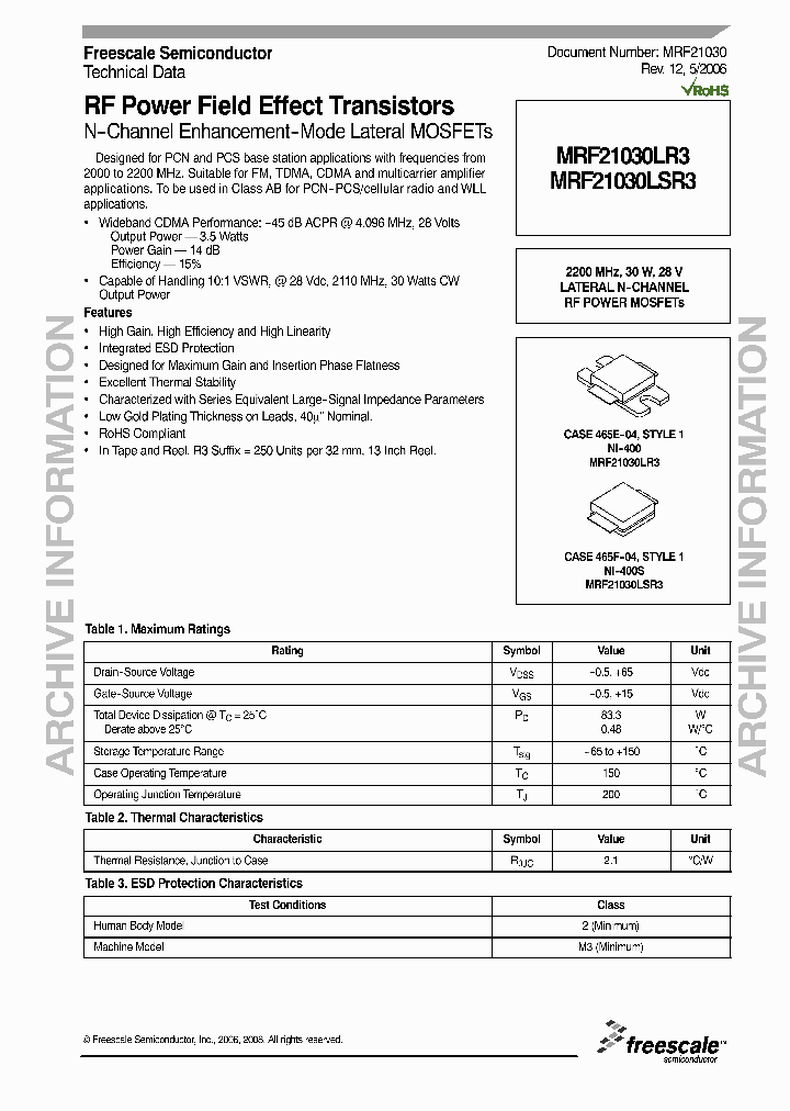 MRF21030LR5_6939480.PDF Datasheet