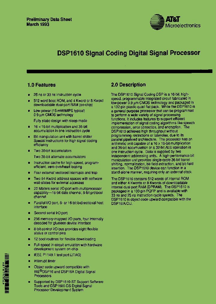 DSP1610-25FC_6768695.PDF Datasheet