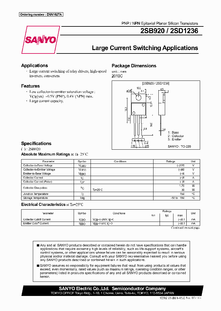 2SB920-R_6770807.PDF Datasheet