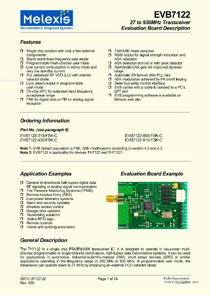 EVB7122_6941798.PDF Datasheet