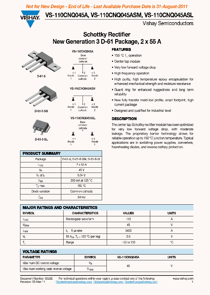 VS-110CNQ045ASM_6777319.PDF Datasheet