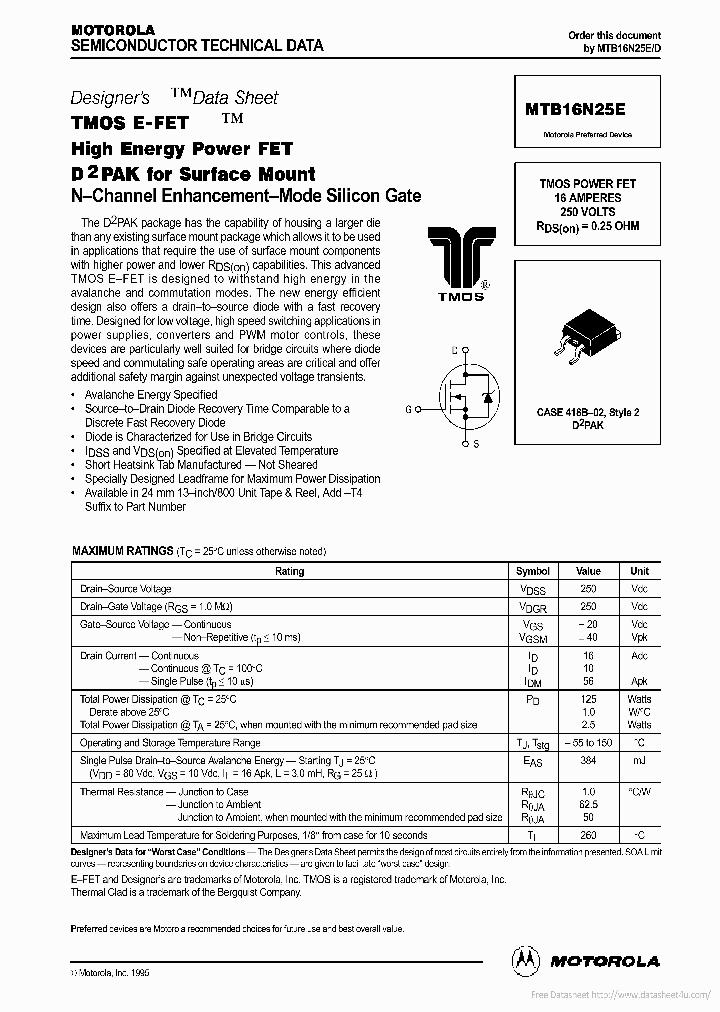 16N25E_6942395.PDF Datasheet