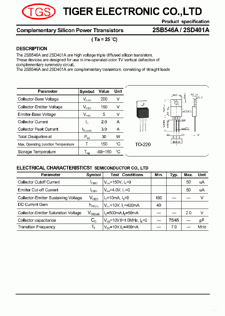2SD401A_6942415.PDF Datasheet