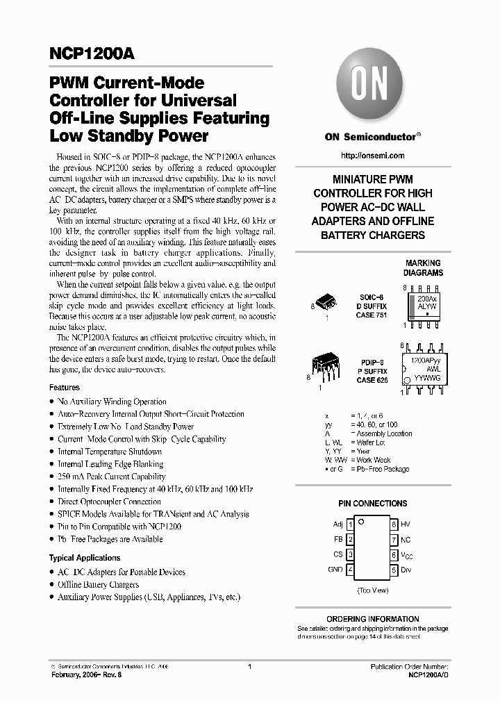 NCP1200AD40R2G_6778364.PDF Datasheet