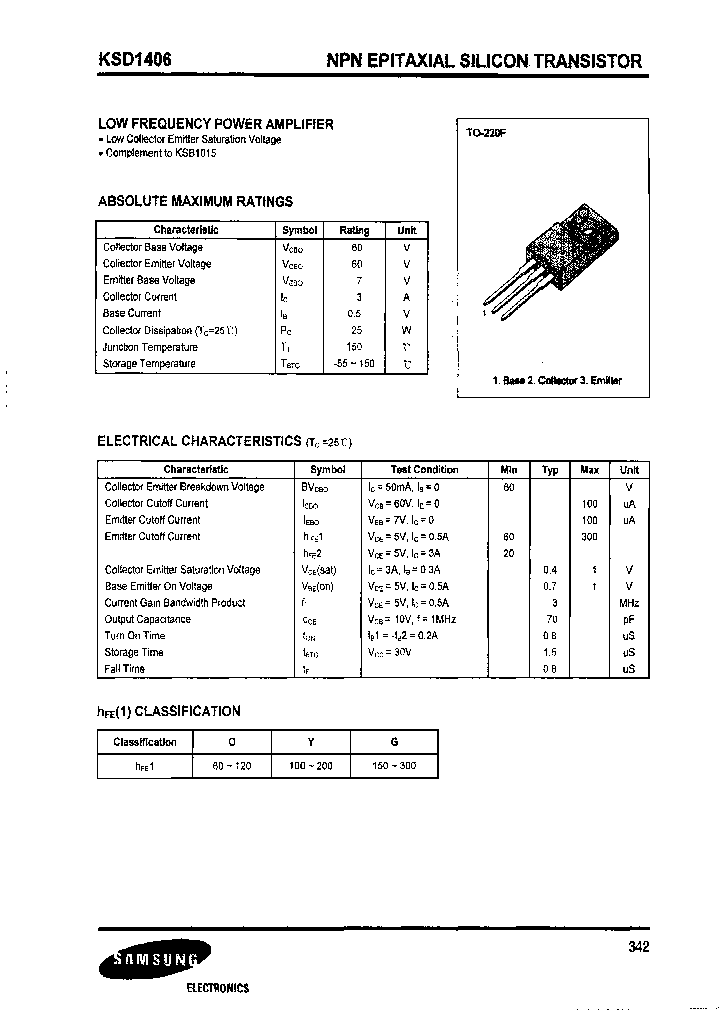 KSD1406-G_6778657.PDF Datasheet