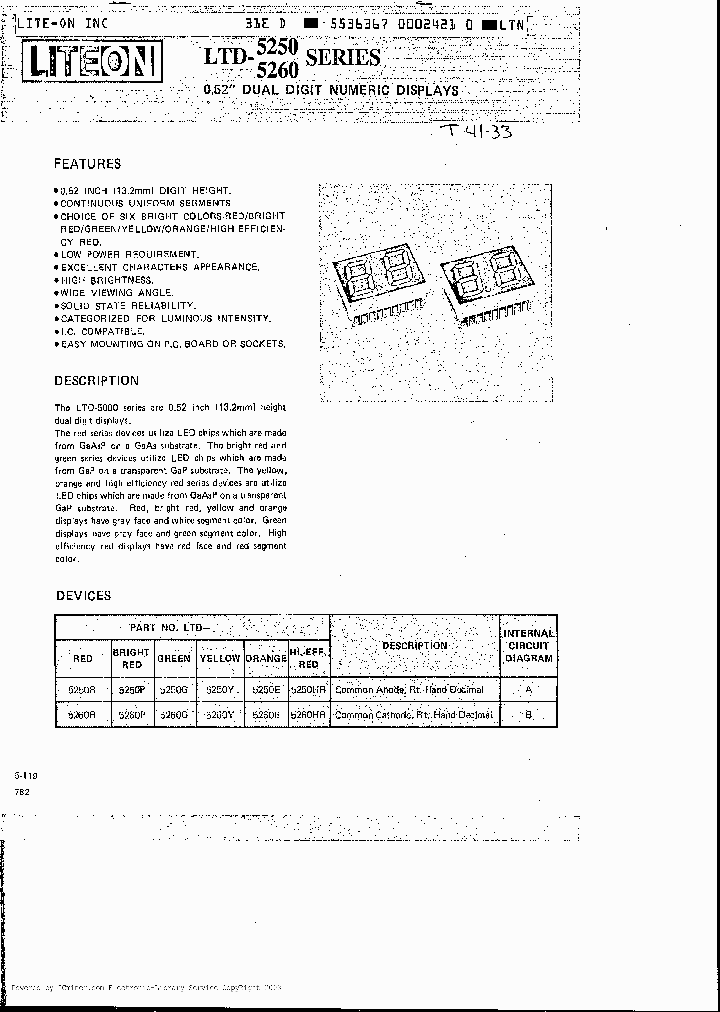 LTD5250P_6783647.PDF Datasheet