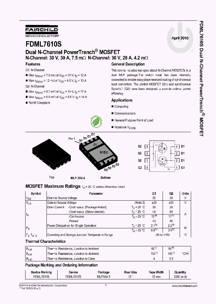 FDML7610S_6943917.PDF Datasheet