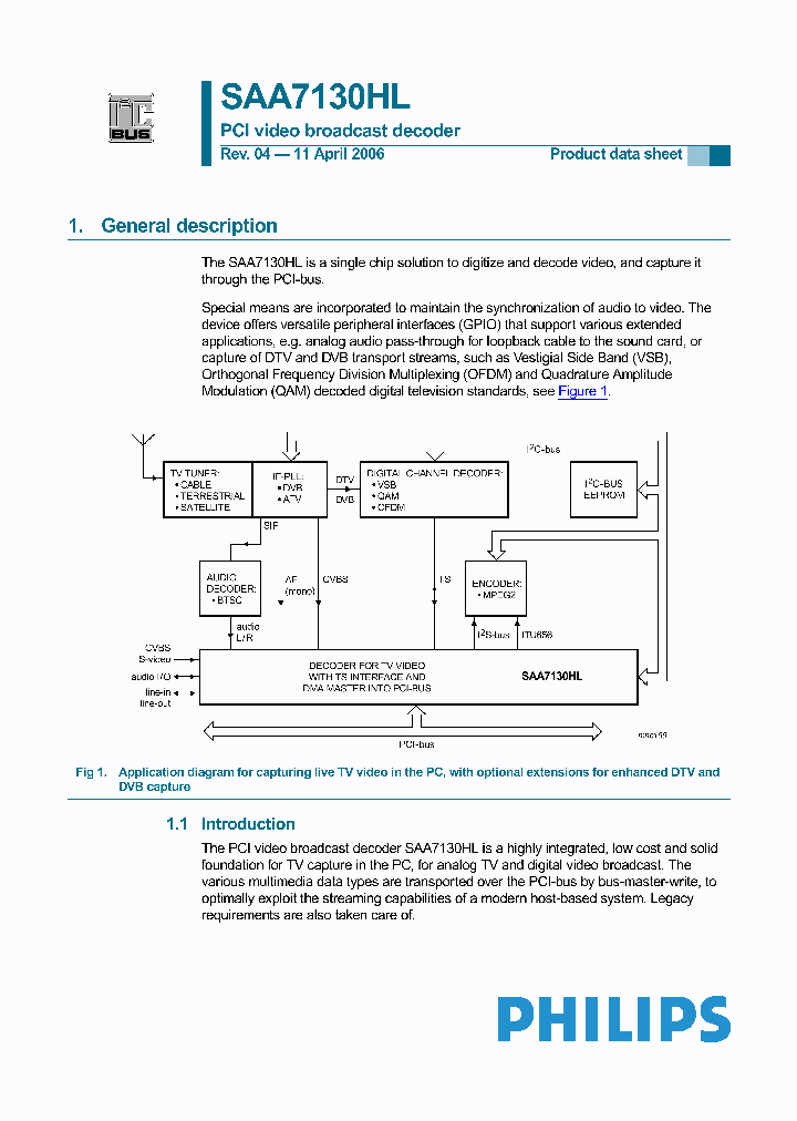 SAA7130HLBE_6798624.PDF Datasheet