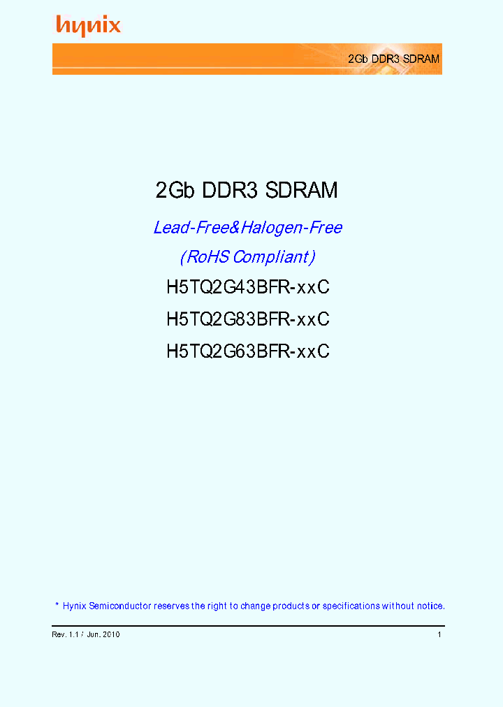 H5TQ2G43BFR-RDC_6799065.PDF Datasheet