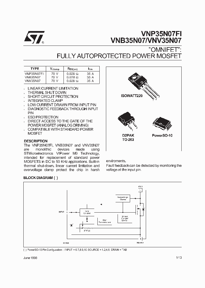 VNB35N07-E_6946871.PDF Datasheet