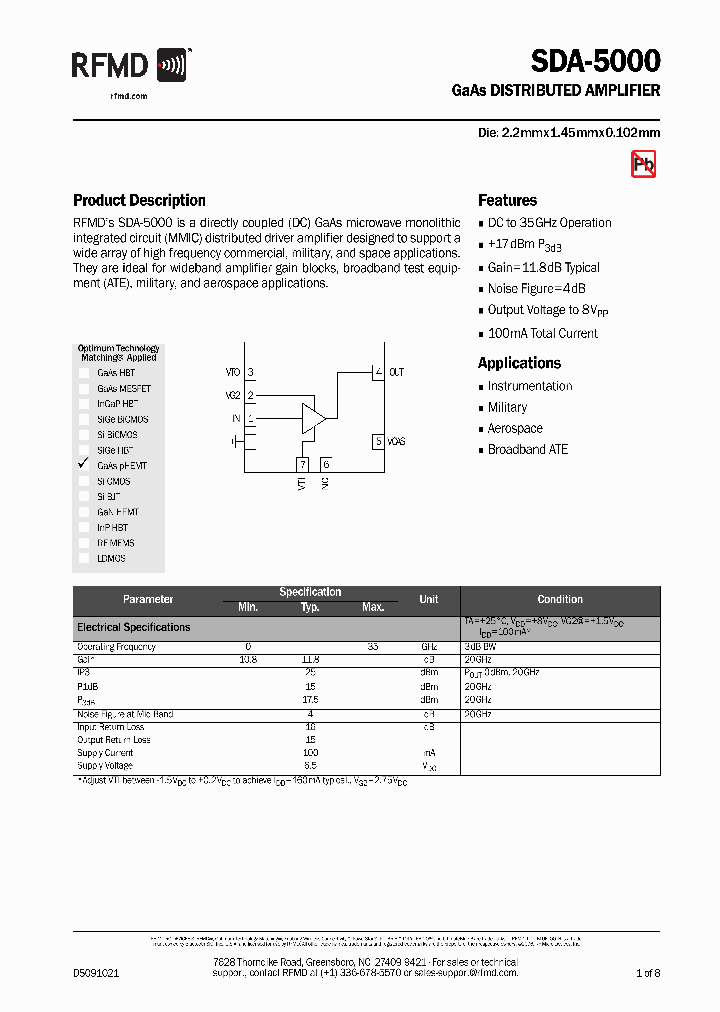 SDA-5000SB_6807408.PDF Datasheet