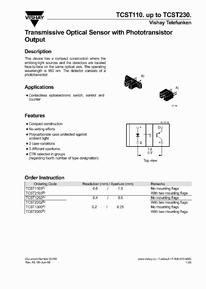 TCST2103_6813926.PDF Datasheet