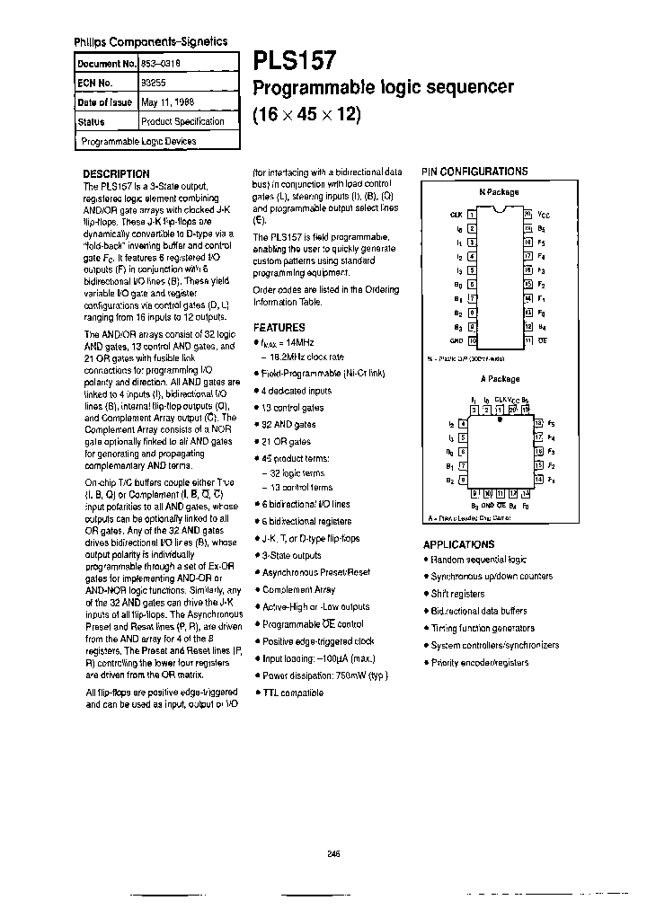 PLS157A_6821572.PDF Datasheet