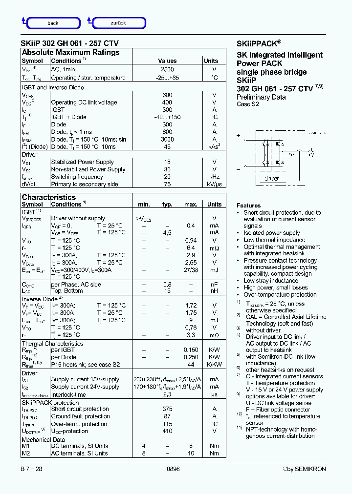 SKIIP302GAL061-257CTVF_6819961.PDF Datasheet