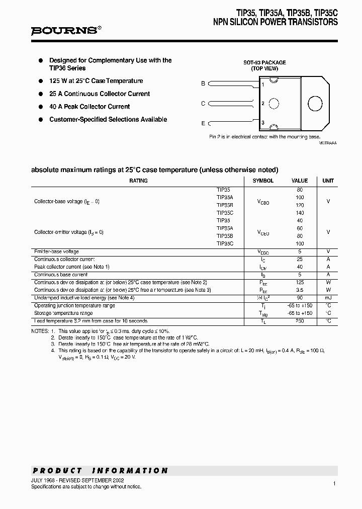 TIP35C_6832534.PDF Datasheet