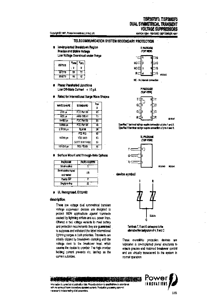 TISP3082F3SL_6831093.PDF Datasheet